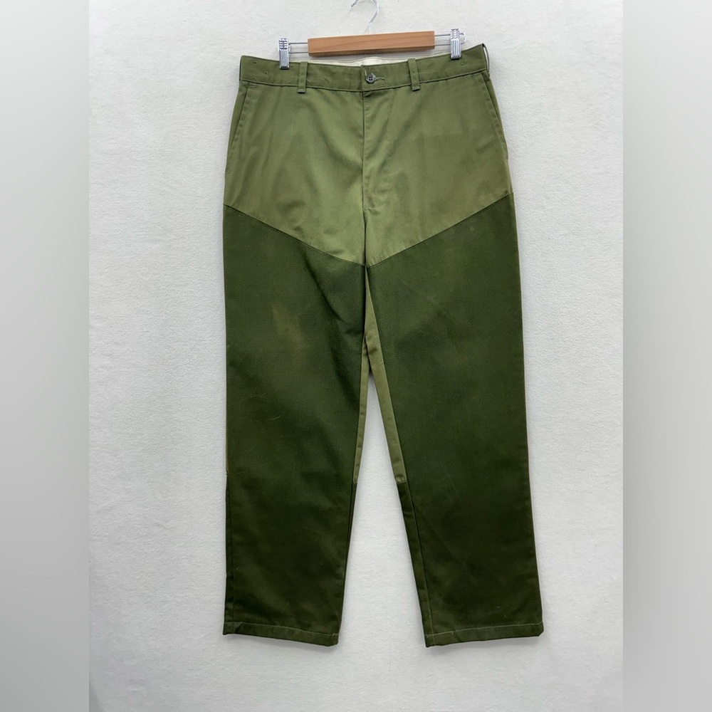 Rattlers Brand Men’s 36X31 USA Olive Nylon Outdoor Pants Vintage